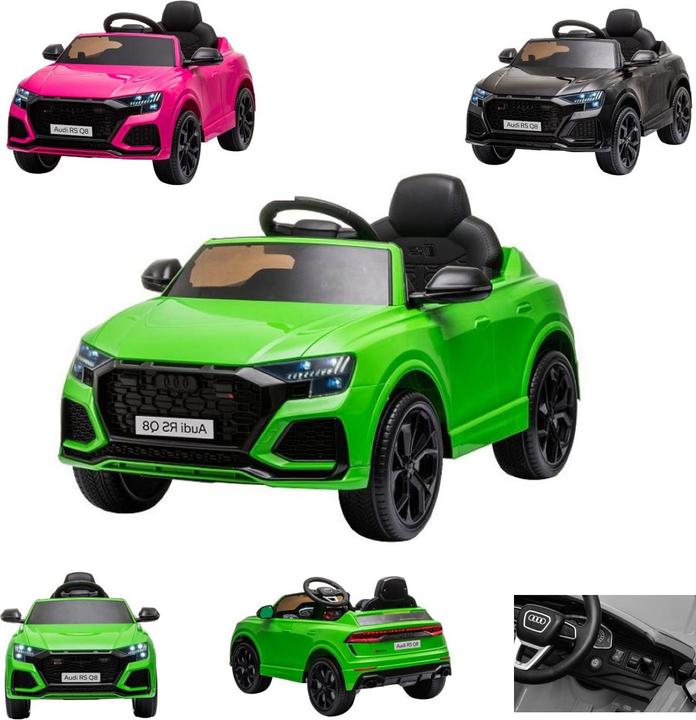 Es-toys Veicolo per bambini verde Auto elettrica 