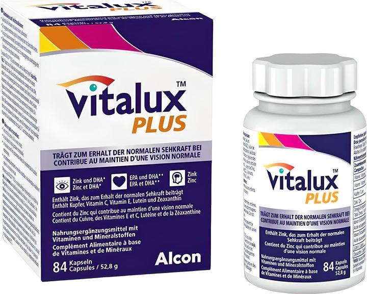 Immagine prodotto Vitalux Più tappi (84 pz., Pillole, 99 g)