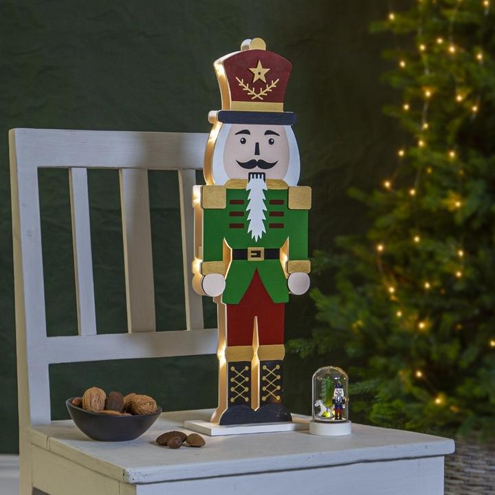 Produktbild Star Trading LED-Tischdeko Nussknacker 52 cm, 10 LED