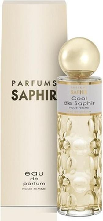 Actual product image Saphir Cool De Pour Femme - Eau De Parfum - 200Ml (Eau de parfum, 200 ml)