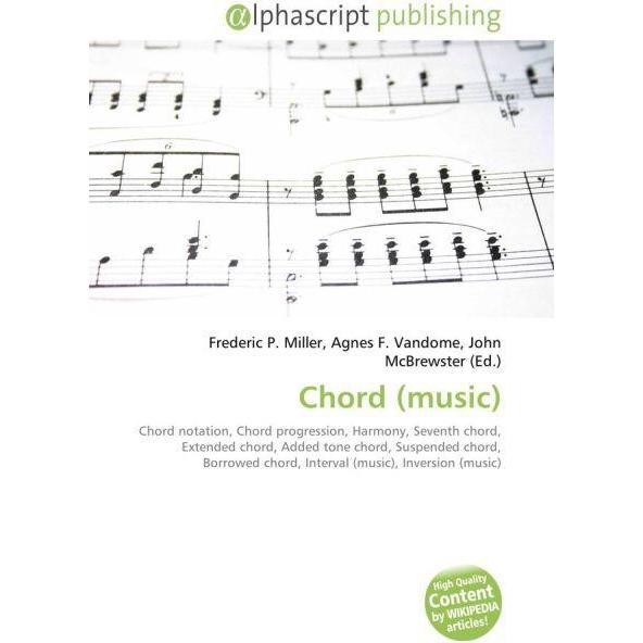 Thumbnail - Chord (music), Fachbücher von Agnes F. Vandome, Frederic P. Miller, John McBrewster