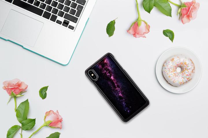 Produktbild Ikins SmartPhone case iPhone XS Max milky way black (Apple iPhone XS Max)