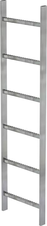Image du produit Munk Echelle de cuvette Acier galvanisé à chaud 400mm Largeur utile 6 échelons (168 cm)