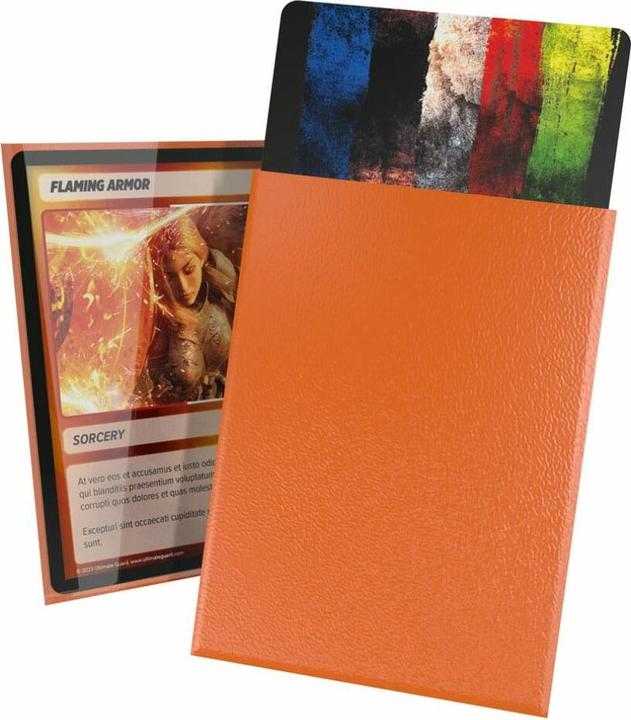 Produktbild Ultimate Guard 100 pochettes Cortex Sleeves taille standard Orange