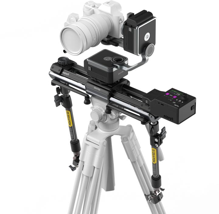 Actual product image Zeapon Micro4 E500 PONS PT Kit: Motorized Micro4 E500 + PONS PT Motorized Pan Head