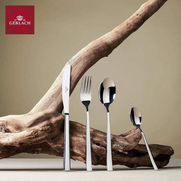 Actual product image Gerlach G01-0030P-ZEST-68PU-S1S1-01 Onda cutlery set, 68 pieces, 18/10 Steel (68 pcs., Cutlery set)