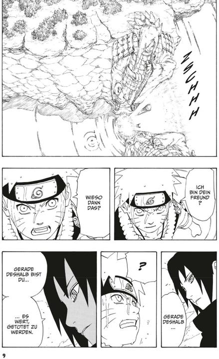 Actual product image Naruto Massiv 9 (German, Masashi Kishimoto, 2018)