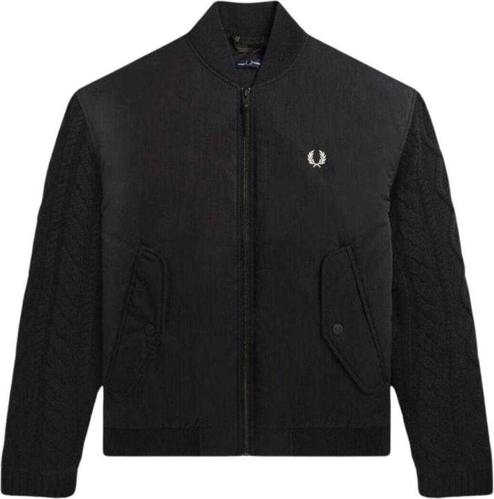 Produktbild Fred Perry Bomberjacke Mit Zopfmuster (S)