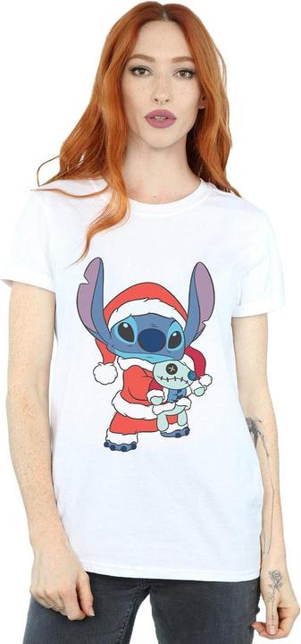 Immagine prodotto Disney Lilo And Stitch Stitch Christmas Maglietta Ampia Donna (L)