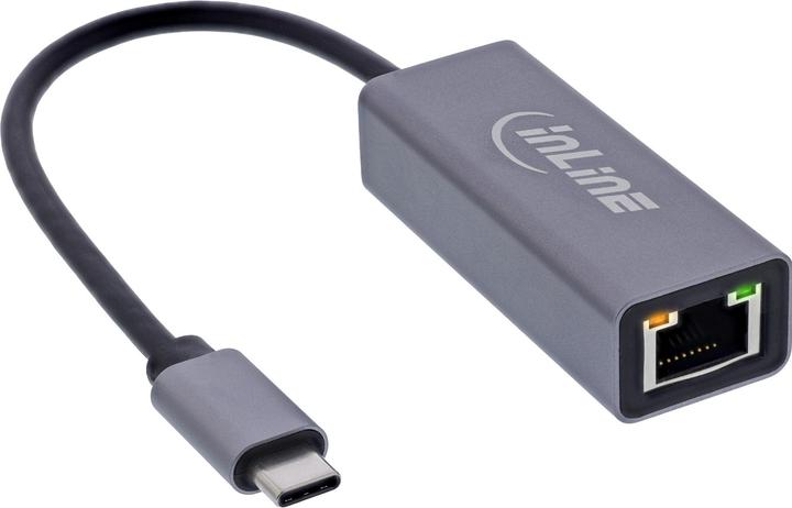 InLine USB 3.2 Netzwerkadapter Kabel (USB-C, RJ45 (1x))
