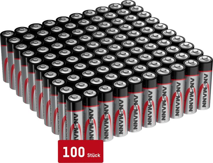 Actual product image Ansmann Alkaline battery (100 pcs., AA, 2700 mAh)