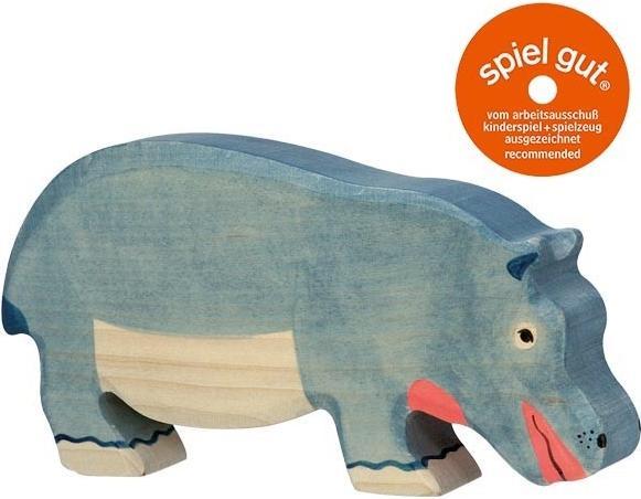 Produktbild Holztiger Nilpferd, fressend