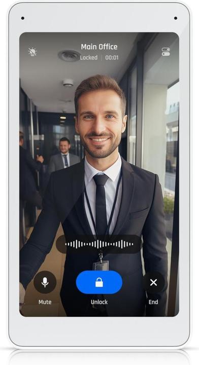 Actual product image Ubiquiti UniFi Access Intercom Viewer (Cable, Ethernet)