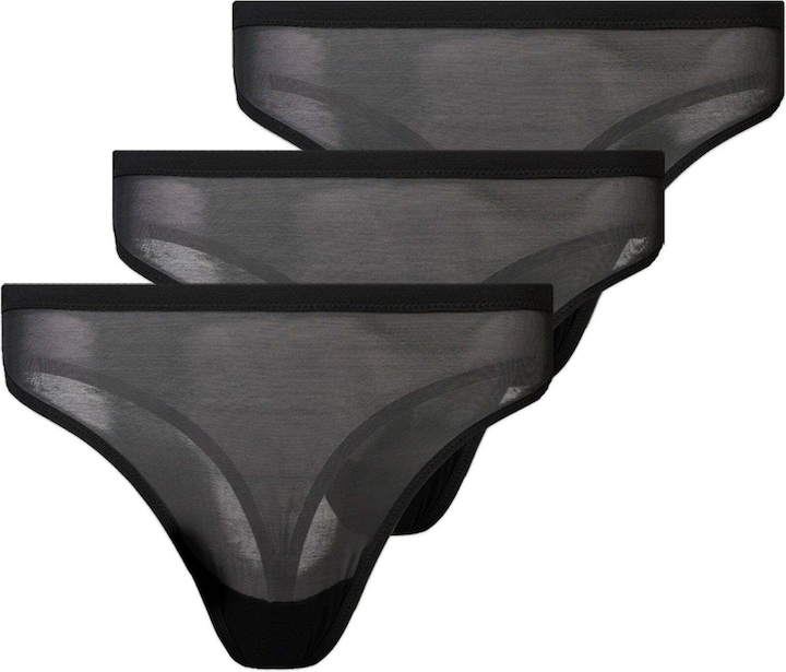 Image du produit Snocks Tangas aus Mesh (L, Lot de 3)