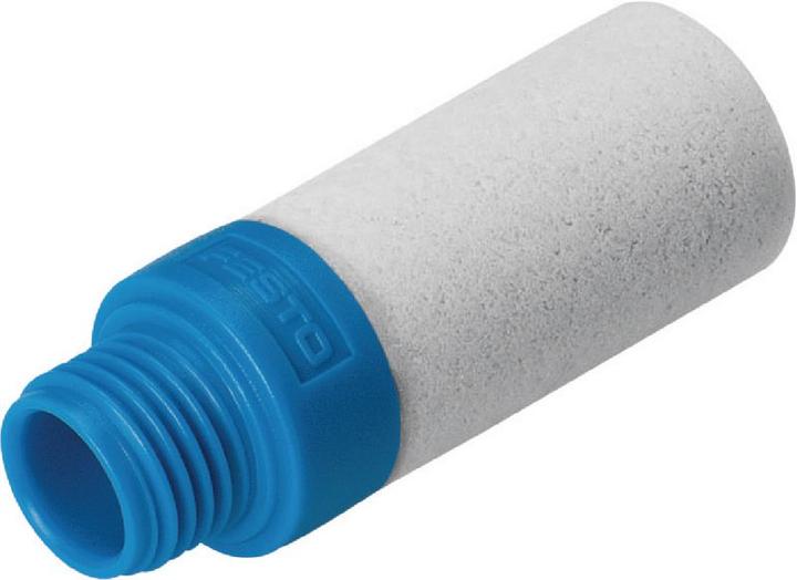 Actual product image Festo Silencer, compressed air, G1/4″, threaded pin, polyethylene