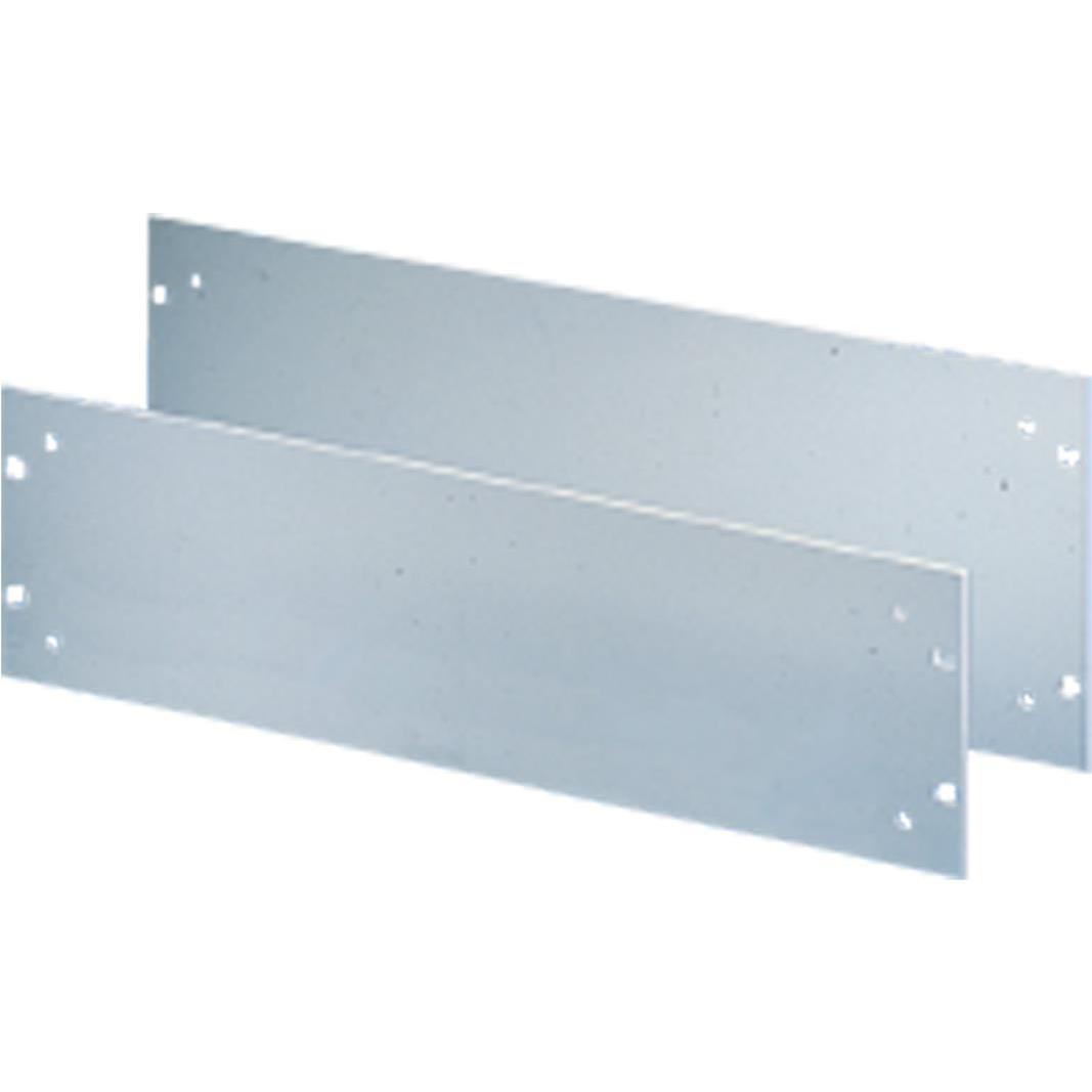 Schroff 19"-Frontblenden, Serverschrank Zubehör, Silber