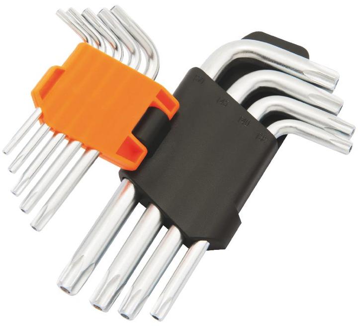 Actual product image Kendo Angled hex key set for TORX® screws