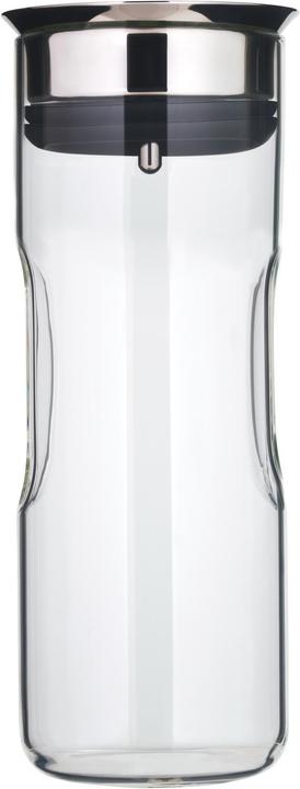 WMF Wasserkaraffe 0,8l Griffmulde Glas Karaffe Motion CloseUp-Verschluss (0.80 l)