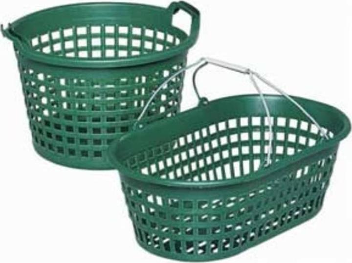 Productafbeelding Siena Garden Tuinmand groen medium, geperforeerd (31 l)