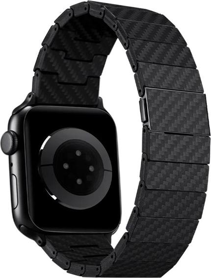 Immagine prodotto Pitaka Bracciale a maglie in vero nerofumo (Fibra di carbonio 1K)