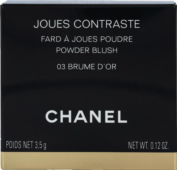 Actual product image Chanel Joues Contraste Powder Blush No.03 Brume D Or 4 g (No.03 Brume D)