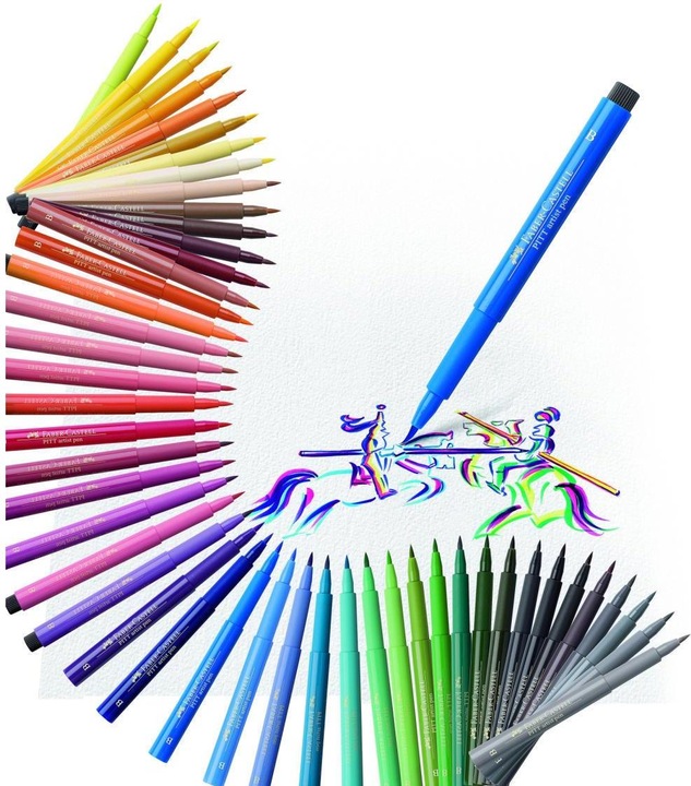 Actual product image Faber-Castell PITT Artist pen (Beige, 6 x)