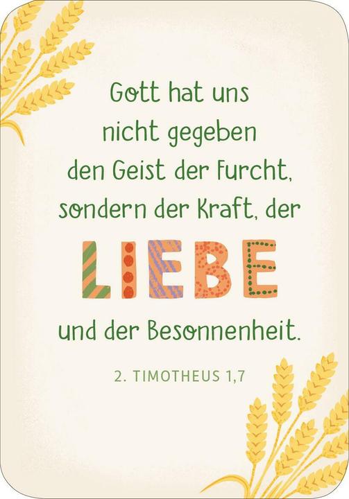 Produktbild Segenswünsche für dich (50 Stk.)