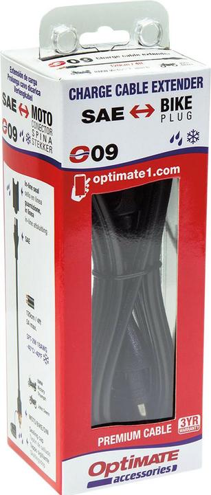 Actual product image Tecmate Cable extension adapter sae to bike 180° plugc