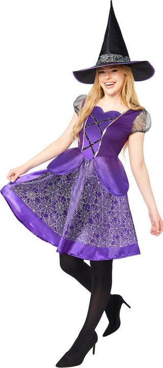 Actual product image Amscan Spider witch Viola ladies costume (32, 34)