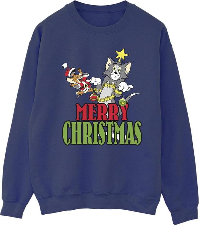 Produktbild Tom & Jerry Merry Christmas Baubles Sweatshirt (3XL)