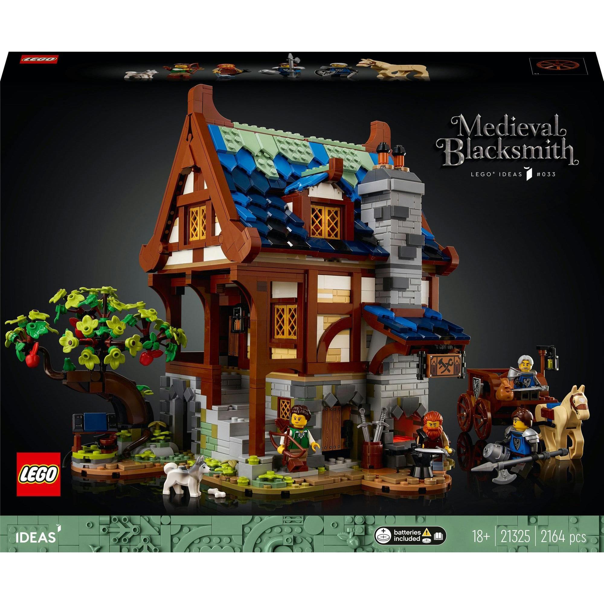 LEGO Mittelalterliche Schmiede (21325, LEGO Ideas, LEGO Seltene Sets)
