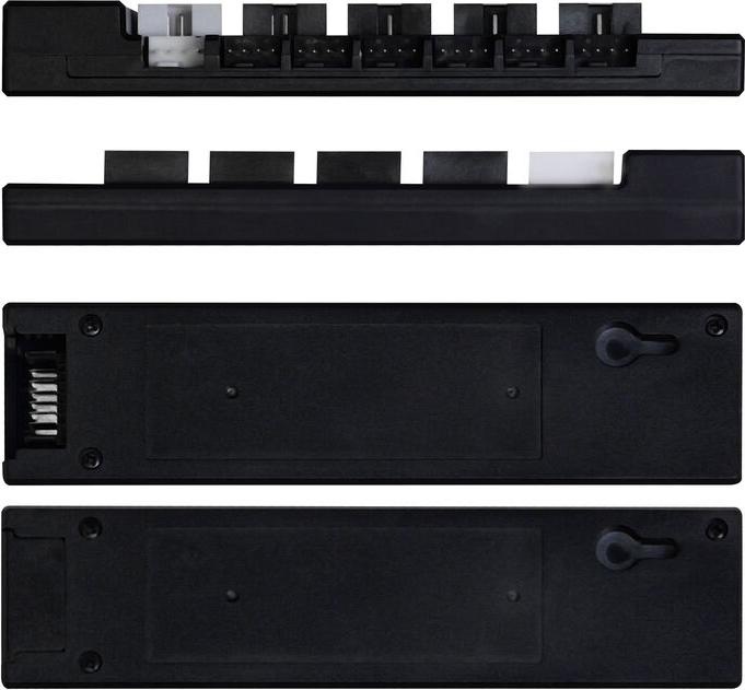 Produktbild Lian-Li EDGE HUB, 4x USB, 6x PWM - schwarz