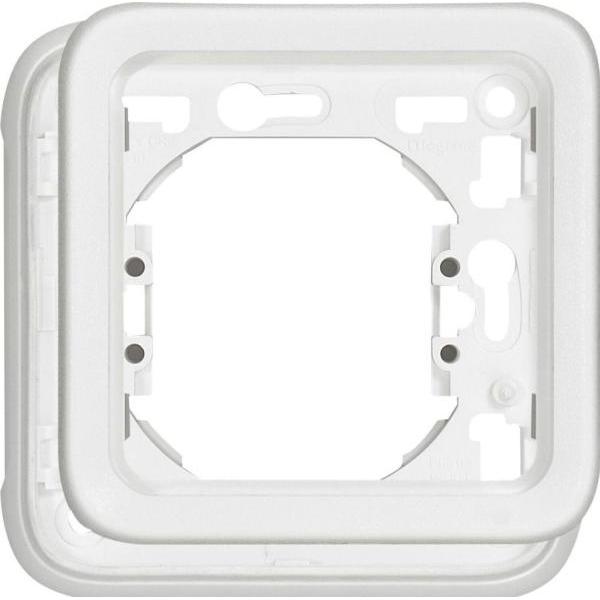 Legrand PLEXO55 Single antibacterial white frame (070792), Automatisierung