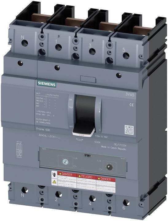 Immagine prodotto Siemens 3VA5460-5GC41-0AA0Interruttore automatico 3VA5 UL Frame 600