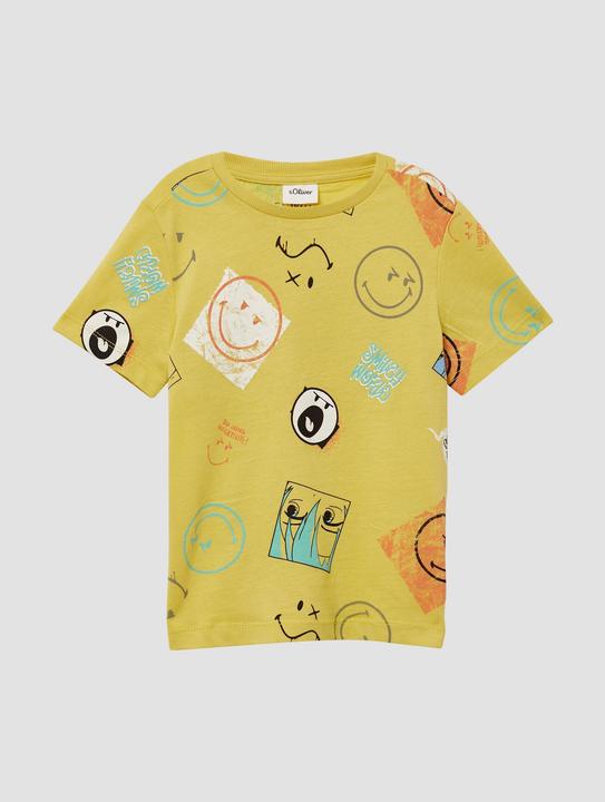 S.Oliver T-Shirt T-Shirt mit Smiley®-Print (104, 110)
