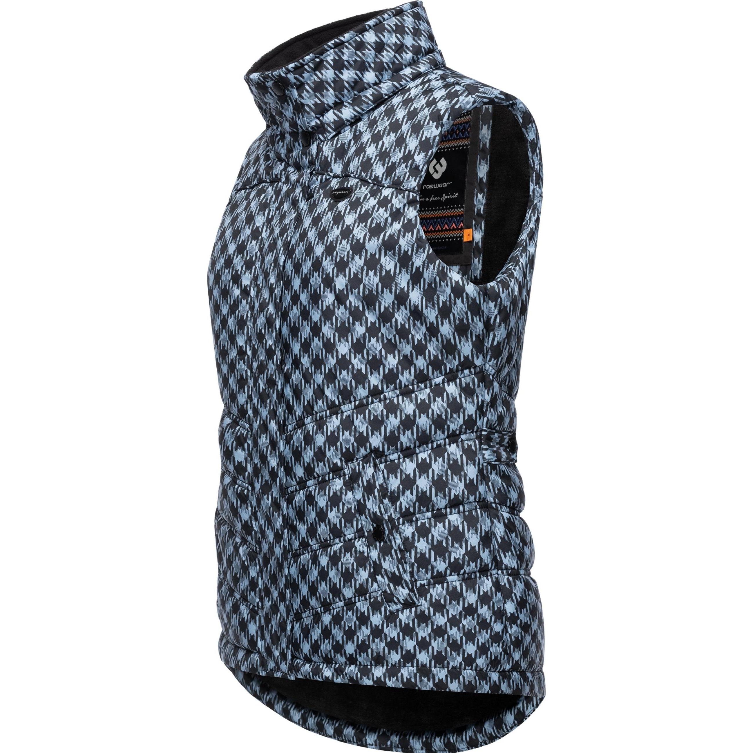 Ragwear, Damen, Weste, Hesty Print, Grau, (S)