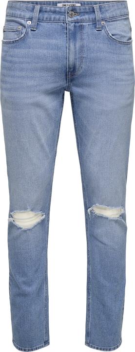 Produktbild Only & Sons ONSLOOM Mid Rise Slim Fit Jeans Slim Fit Jeans (W30/L30)