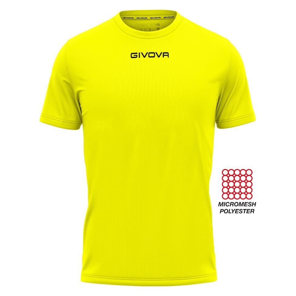 Givova, Herren, Sportshirt, Ein Fussballtrikot (Xl), Gelb, Xl