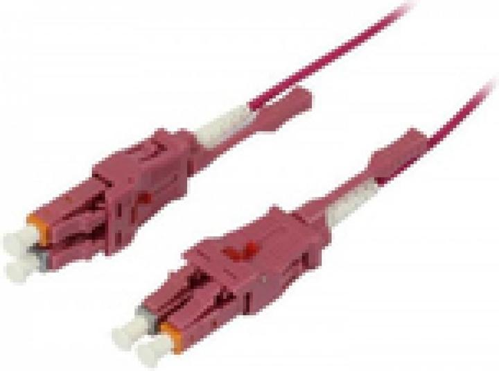 Actual product image Synergy 21 FO-2-Fiber-Patchk. 1.0mtr.LC-LC 50/125um OM4 Uniboot rotatable Push/Pull AD 2mm (1 m)