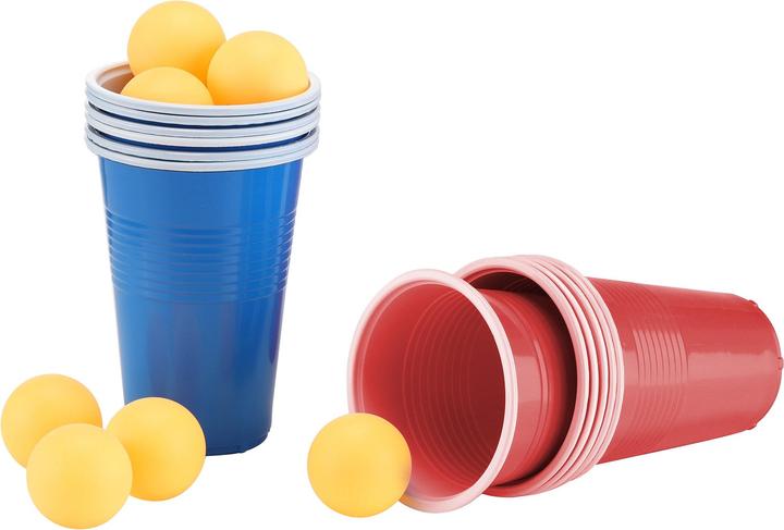 Actual product image Rewe Bier-Pong Set 12 Becher & 12 Bälle 66153