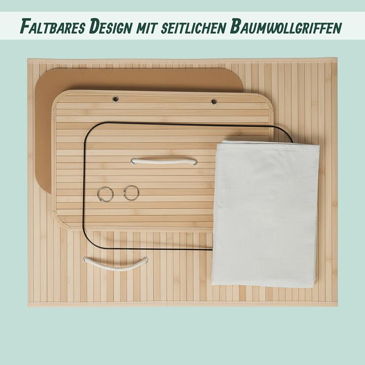 Actual product image Relaxdays laundry bin (80 l)