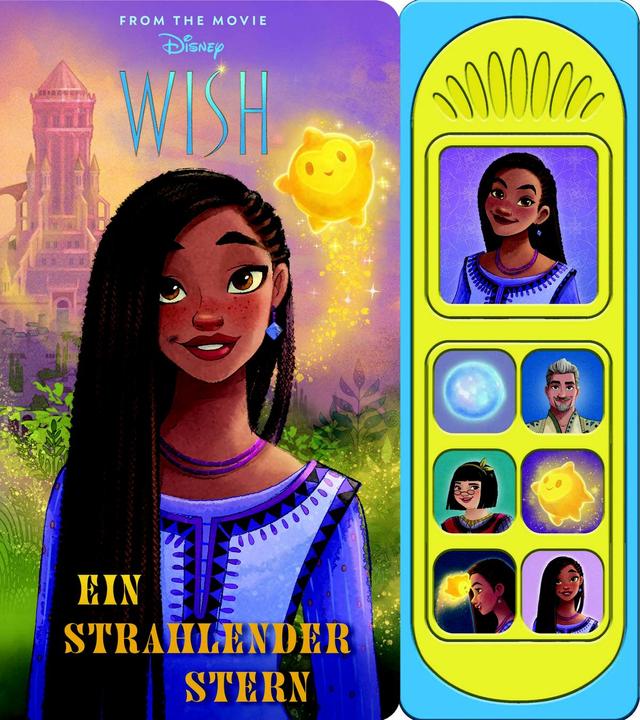 Produktbild Disney Wish - Ein strahlender Stern - Soundbuch - Pappbilderbuch mit 7 Geräuschen - Buch zum Film (Deutsch)