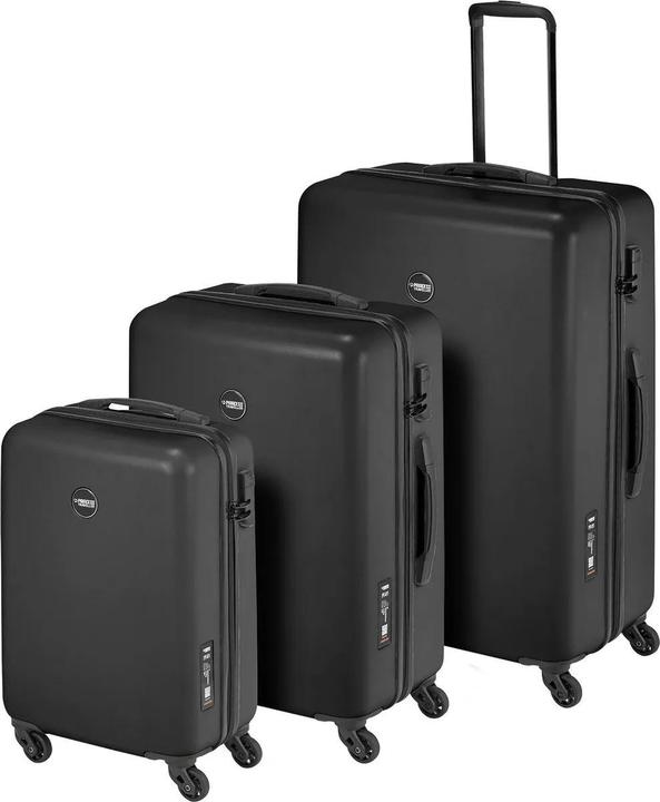 Princess Traveller Prinzessinreisende PT01 - Kooffer -Set - Pitch Black - SML (35 l)