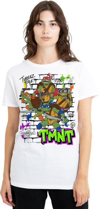 Immagine prodotto Teenage Mutant NT Maglietta Muro di Mattoni Poster Adulto Unisex (XL)