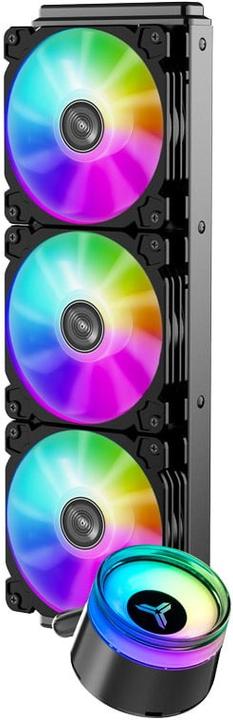 Actual product image Jonsbo ANGELEYES TW2-360 complete water cooling, RGB