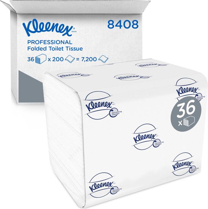 Produktbild Kimberly-Clark ULTRA Toilet Tissue Bulk White 200 F2 (36 x)