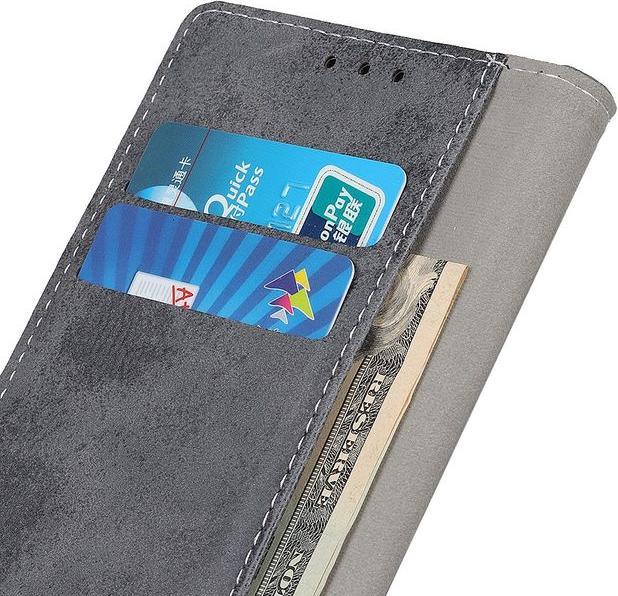 Produktbild MU Style Vintage Leder Bookcover Series (HTC Desire 19+)