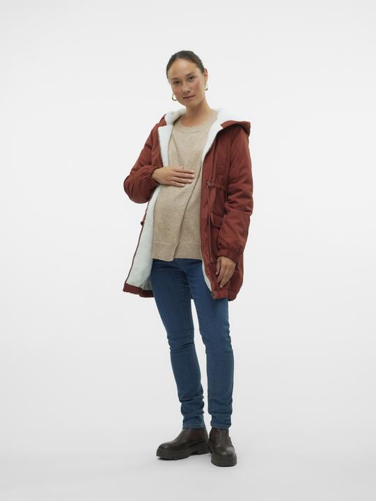 Actual product image Mamalicious Hood Elasticated cuffs Jacket Jacket (L)