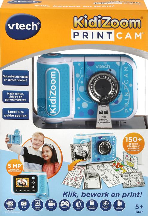 Image du produit VTech KidiZoom Print Cam Blauw - Appareil photo numérique