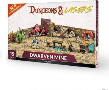 Archon Studio Dungeon & Lasers - Décors - Dwarven Mine Props (Plastic)